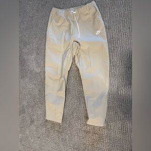 Nike Tan Elastic Waist Joggers